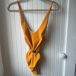 One piece bathing suit